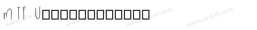 MTF Uppercase字体转换